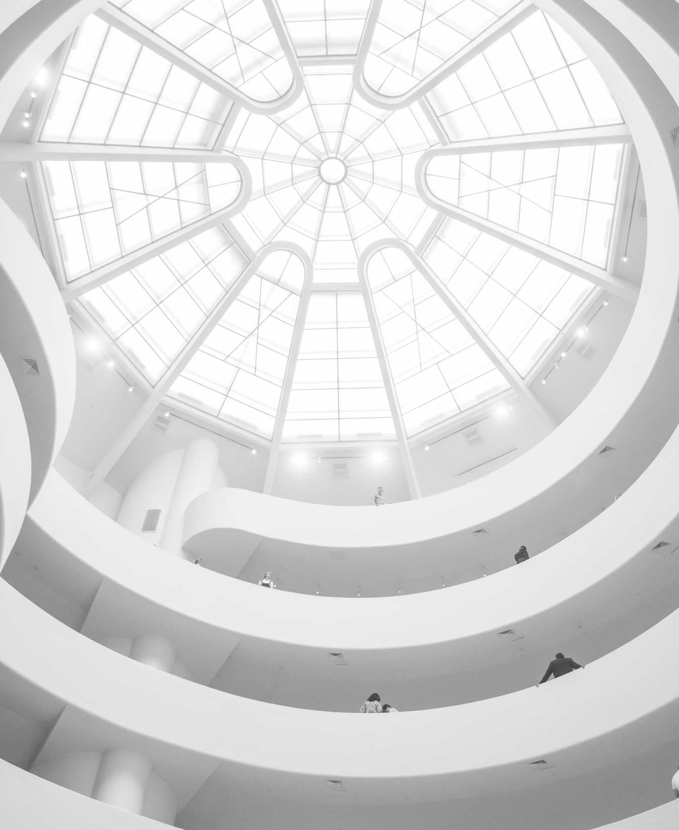 Spiral atrium from below